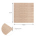 Самоклеющаяся декоративная 3D панель бамбук капучино