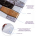 Декоративная ПВХ плитка на самоклейке квадрат 300х300х5мм, цена за 1 шт (SW-00000672)
