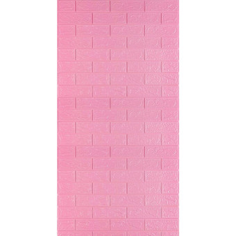 Самоклеюча 3D панель під рожеву цеглу 3080x700x3мм SW-00001757