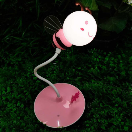 Светильник-ночник Пчелка розовый (RD-0.8W/1702)