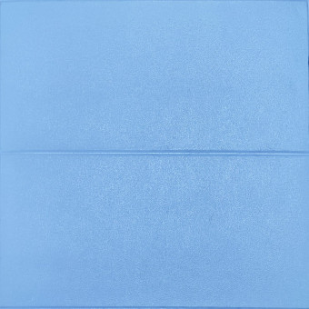 Самоклеящаяся 3D панель голубые блоки 700х600х5мм (367) (SW-00001465)