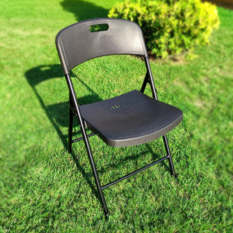 Складний стілець 46*52*79см чорний SW-00001608