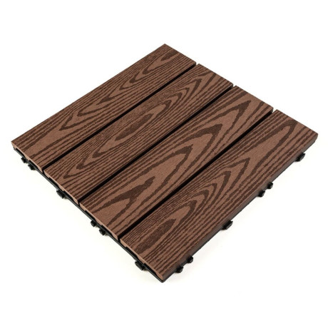 Композитная плитка WPC 30х30х2см Кедр (D) SW-00001705