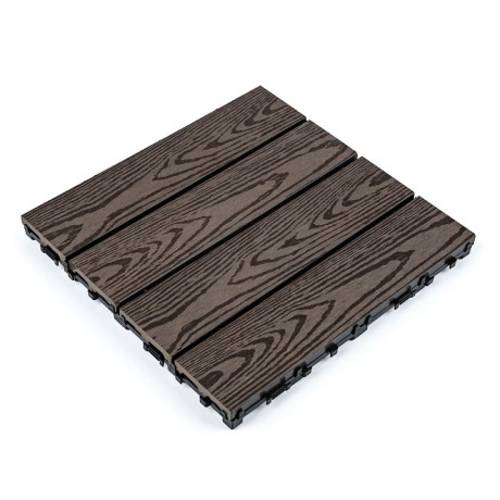 Композитна плитка ДПК 300х300х23мм Кедр (D) SW-00001705