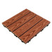 Композитная плитка WPC 30х30х2см Красное дерево (D) SW-00001707