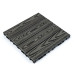 Композитная плитка ДПК 300х300х23мм Антрацит (D) SW-00001708