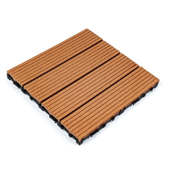 Композитна плитка ДПК 30х30х2см Натуральне дерево (D) SW-00001711