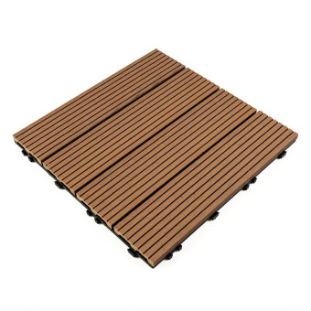 Композитная плитка WPC 30х30х2см Натуральное дерево (D) SW-00001711