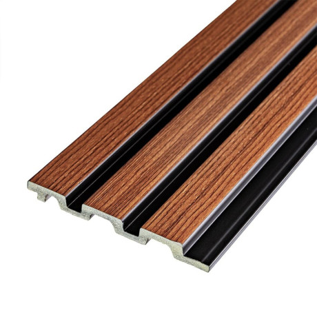 Рейка декоративна PS 2900х115х12мм Каштановий SW-00001743