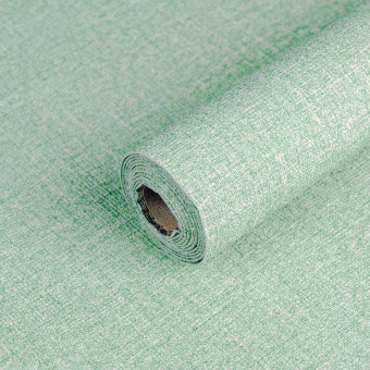 Обои самоклеющиеся 2800х500х1,5мм Зелёный с белым YM-11 (D) SW-00002019