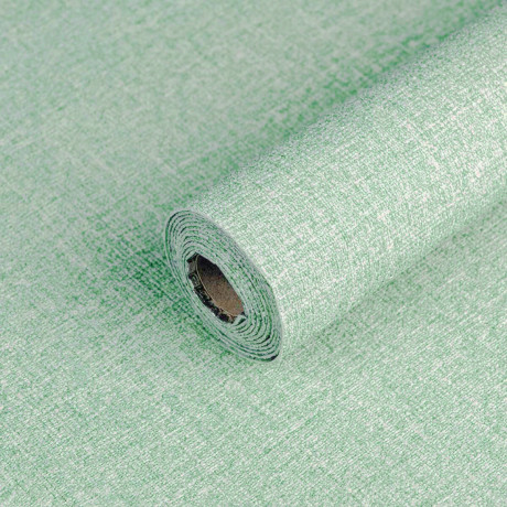 Обои самоклеющиеся 2800х500х1,5мм Зелёный с белым YM-11 (D) SW-00002019