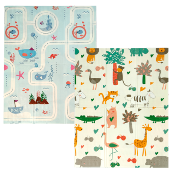 Развивающий термоковрик детский "Африка | Океан" 200х150х1см (247) SW-00000165