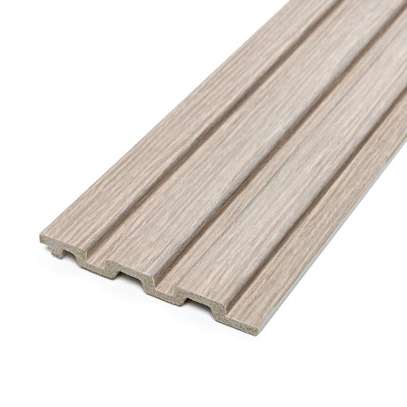 Рейка декоративна PS 2900х115х12мм Світлий дуб SW-00002129