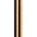 Рейка декоративная PS 2900х120х20мм Сосна з графитом SW-00002146