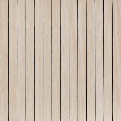 Покрытие виниловое самоклеющееся 3D рейки600х600х2,8мм Ясень кремовый SW-00002199