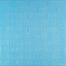 Самоклеюча декоративна 3D панель під блакитну цеглу 700х770х3мм (005-3) SW-00000232
