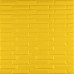 Самоклеюча декоративна 3D панель жовта кладка 700х770х7мм (037) SW-00000302