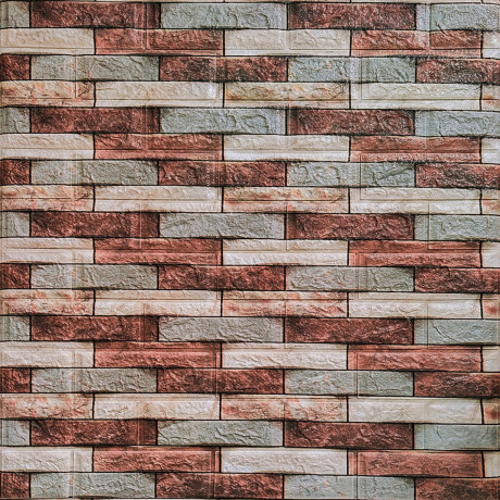 Самоклеющаяся декоративная 3D панель 700x700x3мм