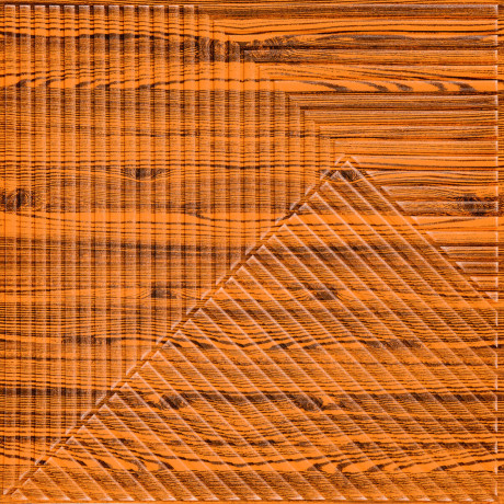 Самоклеюча декоративна 3D панель Бамбук Дерево 500х500х5мм SW-00002882