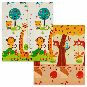 Коврик детский 147см х 177см х 8мм Лисички-Ростомер (303) SW-00003033