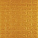Декоративна 3D панель самоклейка під цеглу Золотий 700х770х7мм (011-7) SW-00000052