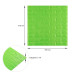 Самоклеющаяся декоративная 3D панель под зеленый кирпич