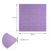 Самоклеющаяся декоративная 3D панель под светло-фиолетовый кирпич