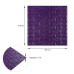 Декоративна 3D панель самоклейка під цеглу Фіолетовий 700х770х7мм (016-7) SW-00000062