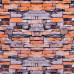 Самоклеющаяся декоративная 3D панель под кирпич песчаник
