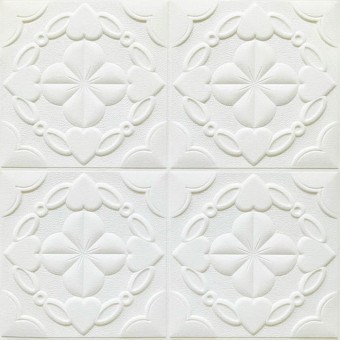 Самоклеюча декоративна настінно-стельова 3D панель 700х700х9мм (113) SW-00000009