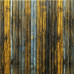Самоклеюча декоративна 3D панель бамбук сіро-коричневий 700x700x8.5мм (075) SW-00000088