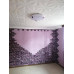 Самоклеюча декоративна настінно-стельова 3D панель зірки 700х700х5мм (116) SW-00000008