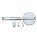 Настольная LED лампа (без батареи) от сети или повербанка, белая (с беспроводной зарядкой телефона) (SW-00000273)