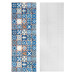 Самоклеюча плівка на паперовій основі вінтажна синя мозаїка 0.45х10M SW-00000787